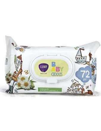 CLENDY SALVIETTINE BABY CUDDLES 72PZ