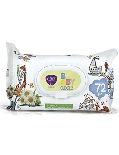 CLENDY SALVIETTINE BABY CUDDLES 72PZ