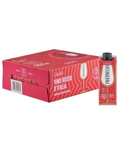 TAVERNELLO VINO ROSSO BRICK CL 50
