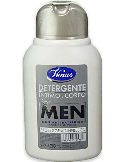 VENUS DETERGENTE INTIMO E CORPO UOMO ML 200
