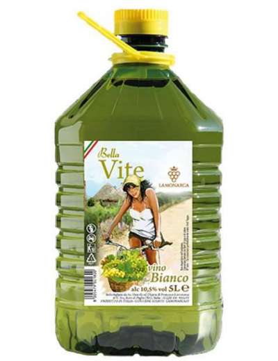 BELLAVITE VINO BIANCO LT 5 PET