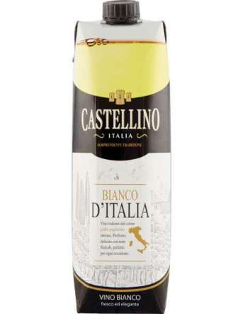 CASTELLINO VINO BIANCO BRIK LT 1 ***