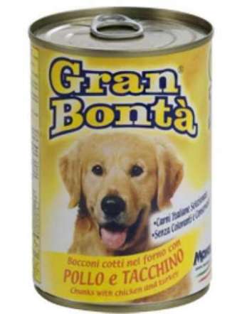 MONGE GRAN BONTA CANE BOCC POL/TACC G400