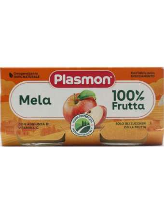 PLASMON OMO MELA GR 80X2