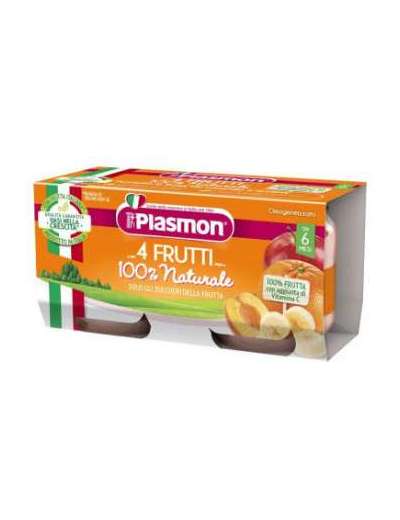 PLASMONO OMO 4 FRUTTI GR 80X2