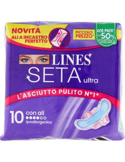 LINES SETA ULTRA ALI X 10 PZ