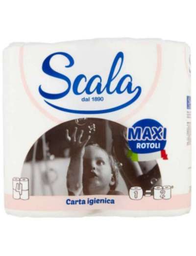 SCALA MAXI CARTA IGIENICA 4 ROTOLI