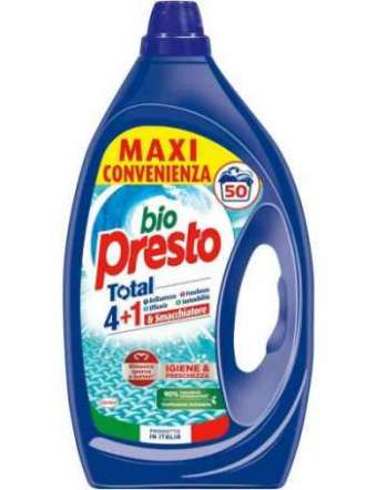 BIO PRESTO LIQ LAVATRICE IGIENE E FRESCH.50 LA