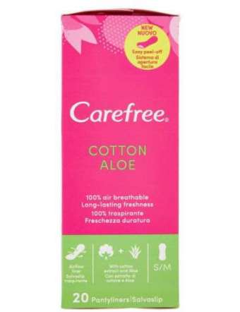 CAREFREE 20 PZ DISTESO ALOE COTTON