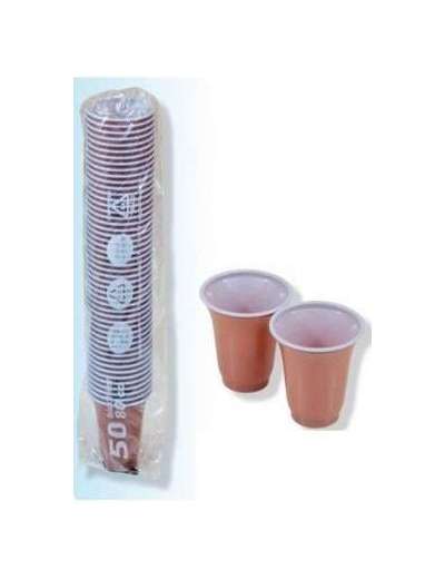 IMB BICCHIERI COLORATI MAR/NERO 80CC 50P