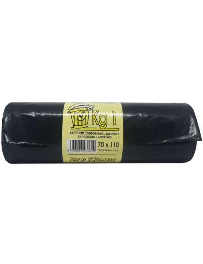 KILOSAC SACCHI NETTEZZA 70X110 KGR 1 NERO