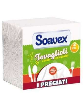 SOAVEX TOVAGLIOLI PREGIATI 2V 38X38 PZ 40