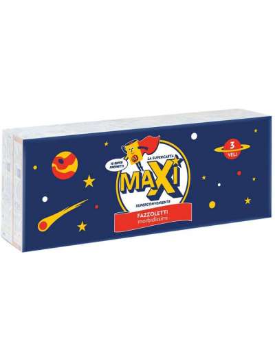 MAXI FAZZOLETTI SOFFICI 3 VELI X10