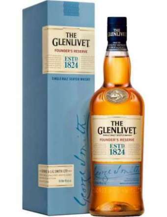 WHISKY THE GLENLIVET FOUNDER'S RES CL 70