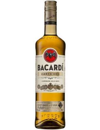 BACARDI GOLD RUM CARTA ORO CL 70