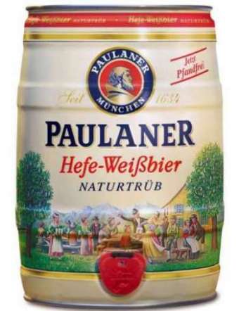 PAULANER BIRRA HEFE-WEIBIER IGP LT 5