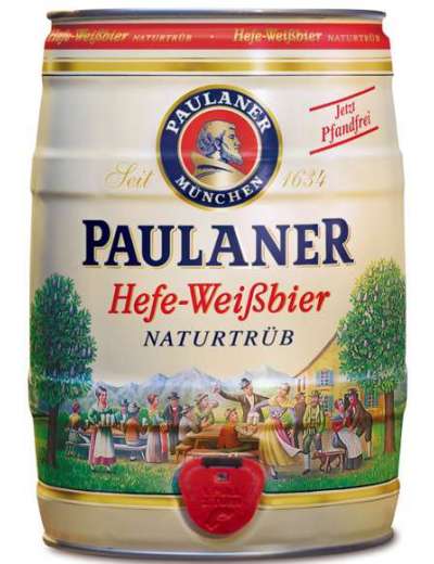 PAULANER BIRRA HEFE-WEIBIER IGP LT 5