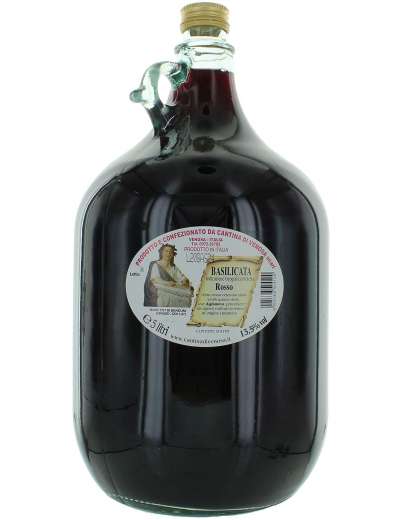 CANTINE VENOSA VINO ROSSO DA TAVOLA LT 5