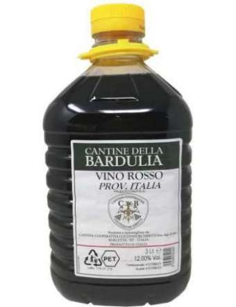 BARDULIA VINO ROSSO PET LT 3