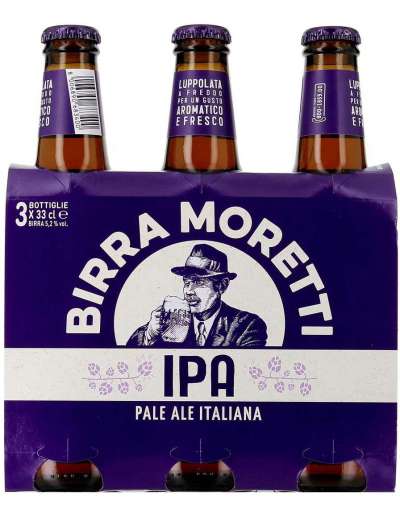 MORETTI BIRRA IPA CL33X3