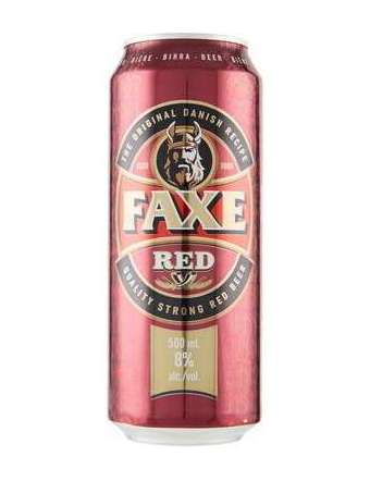 FAXE RED BIRRA 8% LATTINA CL 50