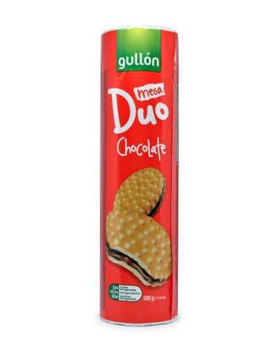 GULLON DUO TUBO FARCITO AL CIOCCOLATO GR 250