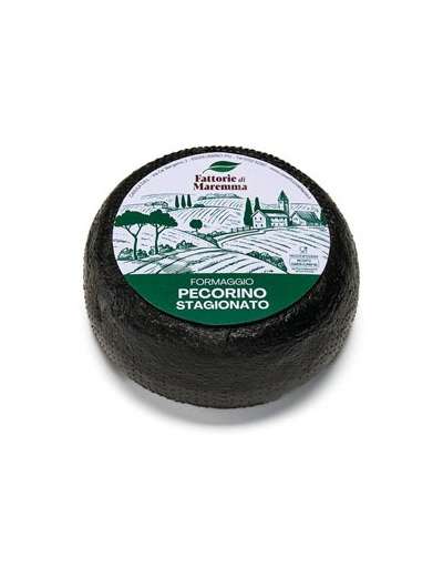 FATTORIE DI MAREMMA PECORINO STAGIONATO NERO KG 1,5
