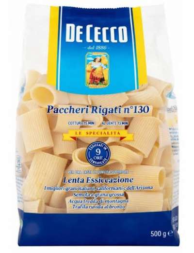 DE CECCO PACCHERI RIGATI GR 500