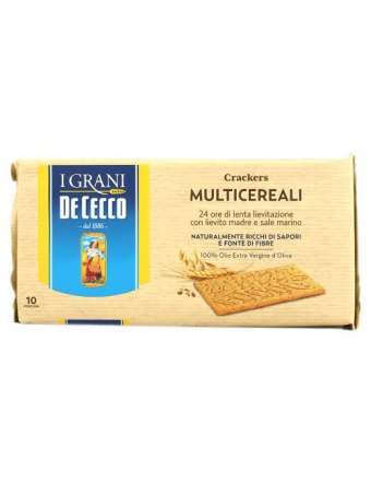 DE CECCO CRACKERS MULTICEREALI GR 250