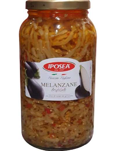 IPOSEA FILETTI MELANZANE OLIO GIRASOLE KG 2,9