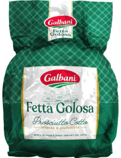 GALBANI PROSCIUTTO COTTO FETTA GOLOSA KG 9
