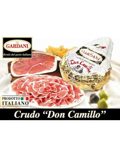 GARDANI PROSCIUTTO CRUDO NAZIONALE DON CAMILLO SENZA OSSO KG 8,5
