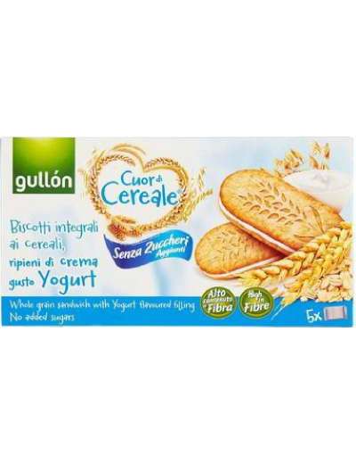 GULLON CUOR DI CEREALI + CREMA DI YOGURT BISCOTTI GR 220