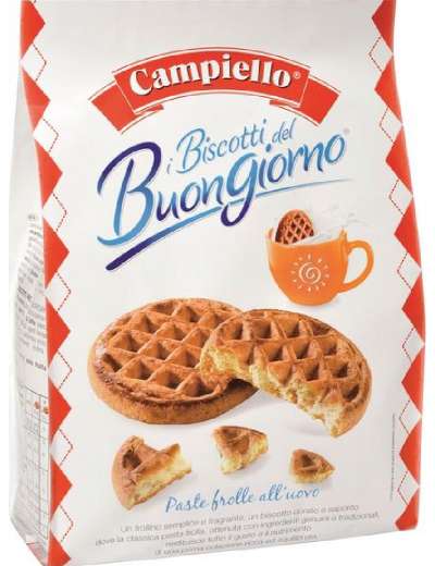 CAMPIELLO CON UOVO BISCOTTI BUONGIORNO GR 700