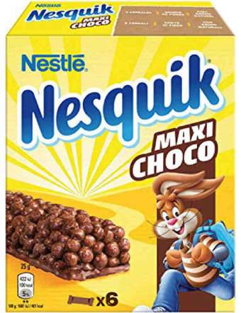 NESQUIK BARRETTE MAXI CHOCO GR 150