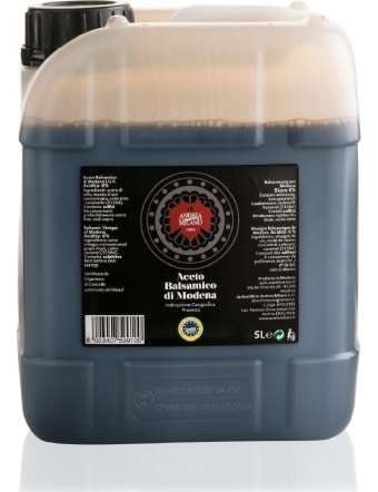 ANDREA MILANO ACETO BALSAMICO DI MODENA IGP PET LT 5