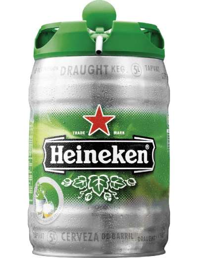 HEINEKEN BIRRA FUSTO LATTA LT 5