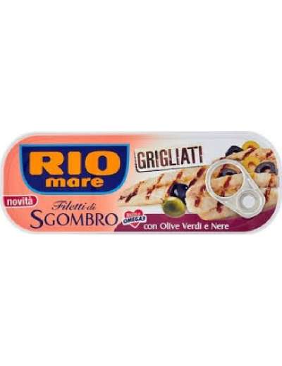 RIO MARE SGOMBRO ALLE OLIVE GRIGLIATO GR 120