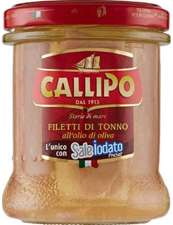 CALLIPO FILETTI OLIO D'OLIVA TONNO GR 150