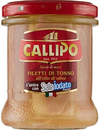 CALLIPO FILETTI OLIO D'OLIVA TONNO GR 150