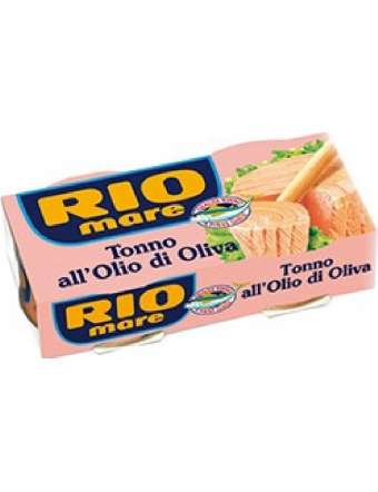 RIO MARE OLIO D'OLIVA 2X160GR TONNO GR 320