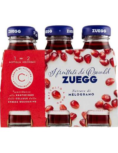 ZUEGG MELOGRANO SUCCO NATURALE 6X125 ML