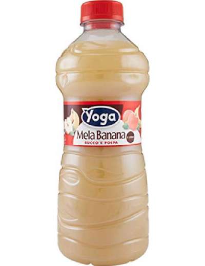 YOGA SUCCO MELA BANANA PET LT 1