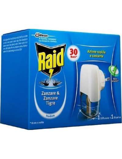 RAID 30 NOTTI BASE+1RICARICA LIQUIDO PZ 1