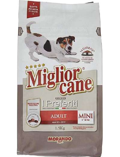I PREFERITI CROCCANTINI MANZO CANE KG 1,5