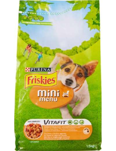 FRISKIES MINI MENU' SECCO CANE KG 1,5