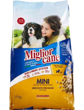 MIGLIORCANE MINI MANZO CROCCHETTE KG 1,5