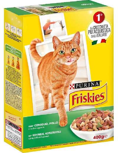 FRISKIES GATTO CONIGLIO POLLO E VERDURE GR 400
