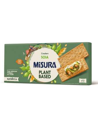 MISURA CRACKERS SOIA CONFEZIONE GR 400