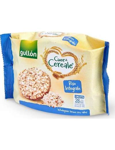 GULLON GALLETTE RISO INTEGRALI SENZA GLUTINE CONFEZIONE GR 115
